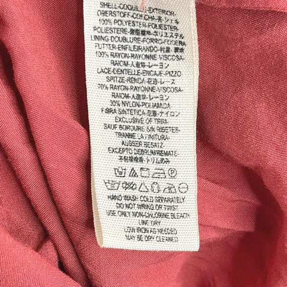 Free People Rose Glow Floral Open Waters Charlotte Dress Size XS - Picture 7 of 9